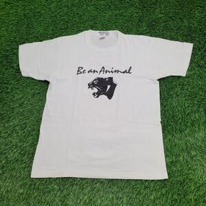 Vintage 90s Funny Naughty Wild Shirt Women Large 20x27 White